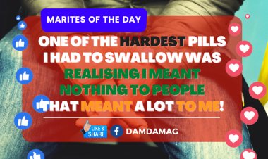 ONE OF THE HARDEST PILLS I HAD TO SWALLOW