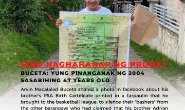 Kung ayaw nila pansinin ang dokumento mung maliit, ipa-tarpaulin